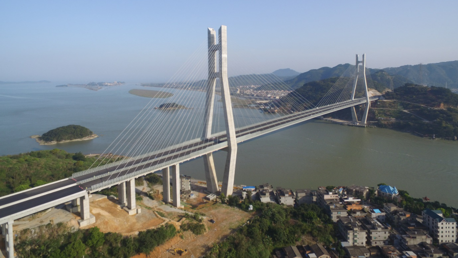福州繞城公路東南段土建工程A5合同段-長門特大橋
