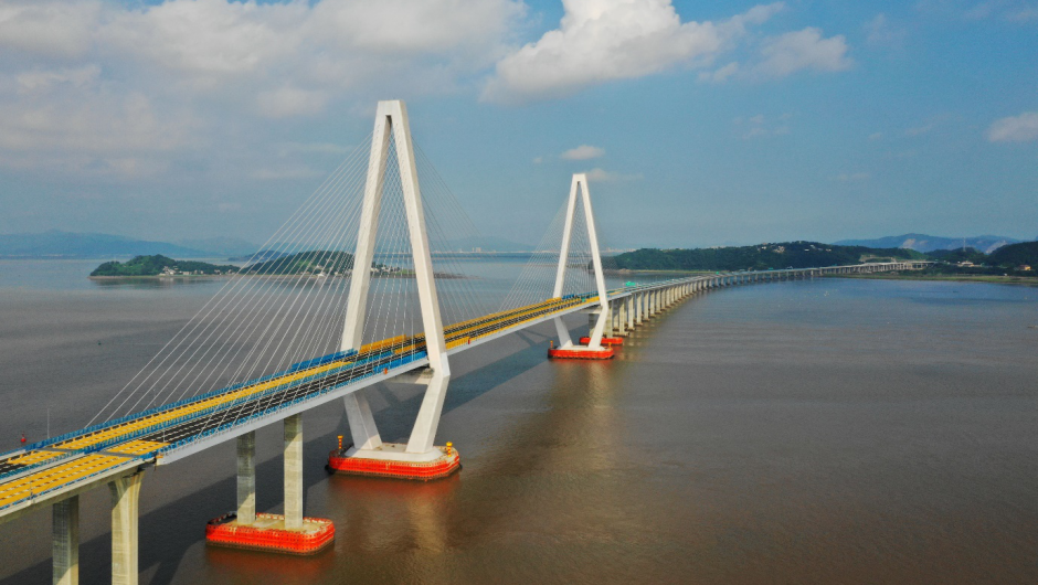 樂清灣大橋及接線工程樂清灣1號橋、2號橋